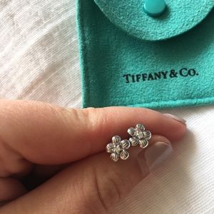 Tiffany & Co. diamond Flower Stud Earrings